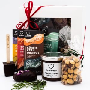 Geschenkbox Weihnachten in der veganen Variante Deluxe